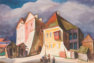 Ansicht von Kazimierz nad Wisłą